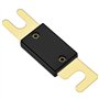 Heschen ANL Lot de 2 fusibles ANL-40 40 A pour système audio de voiture Doré et noir