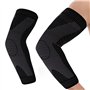 Horktrust Manchon de compression bras - taille L Outdoor Sport coudière protecteur - noir unité individuelle. Protecteur de coud
