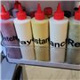 LAOJU Bouteille à Condiments Bouteille Sauce 500ml 3 Pcs Flacon Souple en Plastique Anti-Fuite Presser Les Bouteilles Bouteille