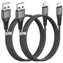 Câble iPhone 1M 2Pack [Certifiés Apple MFi]