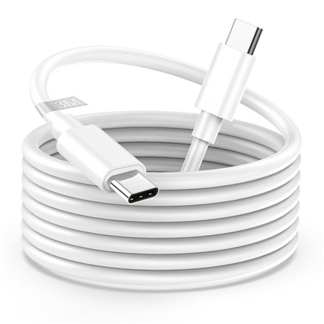 iPhone 15 16 Câble USB C vers USB C 3M