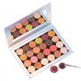 Allwon 100 pièces autocollants en métal pour Palette magnétique Palette de maquillage de fard à paupières vide + spatule de dépô