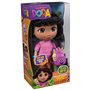 Dora - Poupée Chante Et Explore - Figurine Interactive 30 Cm - 1 Figurine 7 Accessoires 2 Chansons & 10 Sons - Bilingue Français