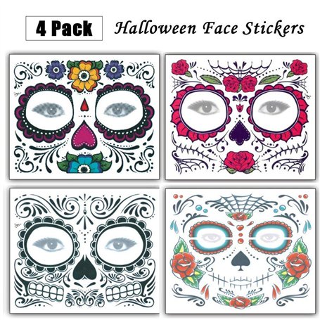 Conception temporaire de tatouage pour le visage Rose