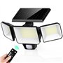 FOMYHEARD Lampe Solaire Exterieur Detecteur de Mouvement