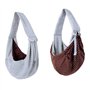 BUYGOO Sac de Transport pour Chat/Chien, Single-épaule Sling Sac de Transport pour Chien et Chat Animaux de Compagnie Sling Sac 