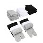 SATINIOR 6 Paires Unisexe Tabi Chaussettes Flip Flop Geta Chaussettes en Coton Chaussettes Tabi Split Toe Élastique pour Les Fem
