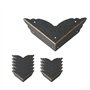 Tonquu Lot de 12 Protections d'angle Vintage - Style Antique - en métal - pour décorer Les Bords de Meubles - pour Table ou Coff