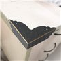 Tonquu Lot de 12 Protections d'angle Vintage - Style Antique - en métal - pour décorer Les Bords de Meubles - pour Table ou Coff