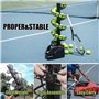 Lanceur De Balle Tennis (Peut contenir 30 Balls),Machine De Tennis adapté aux débutants/entraîneurs,Tous Niveaux&âges,Disponible