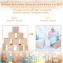 BUENTYA 12 PCS Blocs de Sculpture en Tilleul Naturel Blocs de Bois Brut Carré Cube en Bois Bricolage Lisse et Légèr Loisirs Créa