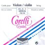 Cordes Corelli Violon Crystal La Nylon/Alu. filé; Medium