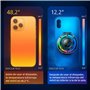 Utilify Refroidisseur de Téléphone Portable avec Lumière RGB | Refroidissement Rapide par Semi-conducteur | Ventilateur Intellig