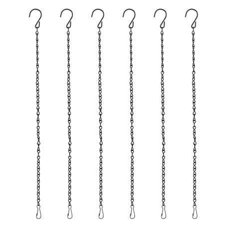 6 Ensembles 50 cm Chaîne de Suspension