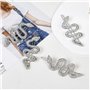 4 Pièces Pince Cheveux Serpent Barrettes Cheveux Femme Clips Cheveux Vintage en Strass Pince a Cheveux Femme Accessoires de Chev