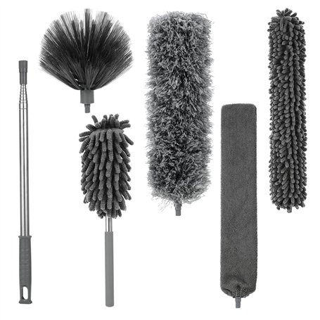 6 Pcs Plumeau Telescopique