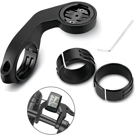 Support de Vélo Compatible avec Garmin Edge - GPS Guidon pour 200 520 800 820 910XT 1000 - Diamètre 25