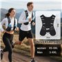 Réfléchissant Gilet d'hydratation de Course à Pied pour Femmes et Hommes
