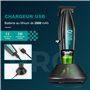 VGR 992 Tondeuse à Cheveux Professionnelle pour Homme Tondeuse à Cheveux sans Fil Polyvalente pour Poils de Barbe Lame en T Tond