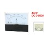 sourcing map Analogique Courant Panneau Mètre DC 0-500A 44C2/500A Ampèremètre pour Automobile Circuit Test Charge Batterie Ampèr