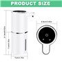 Distributeur de savon automatique 380 ml - Fixation murale - Avec capteur infrarouge - Fixation murale - Sans contact - Sans per