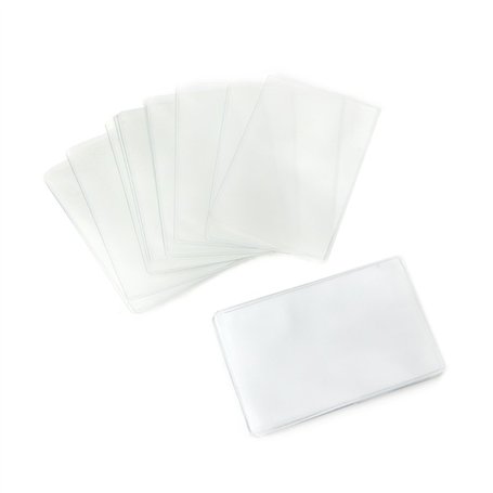 SimpleLife Protecteurs de Carte en Plastique Transparent Doux de 20 pièces