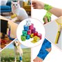 12 Pièces de Bandage autoadhésif, Bande cohesive et Bande Strapping adhésif, Strap Sport pour Chiens, Chevaux et Animaux – Idéal