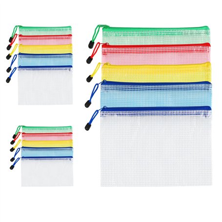 Set 15 pochette plastique A4