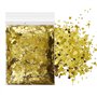 50 g de Paillettes Dorées Faites à la Main