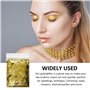 50 g de Paillettes Dorées Faites à la Main, Poudre pour Vêtements et Artisanat - Remplies à la Main