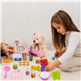 HDGSAFD 43 Jouets De Maison De Jeu Et 7 Accessoires De Fruits, Mini Jouets pour Enfants, Modèles Alimentaires Miniatures, Access