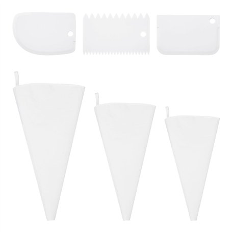 3 Poches À Douille En Coton