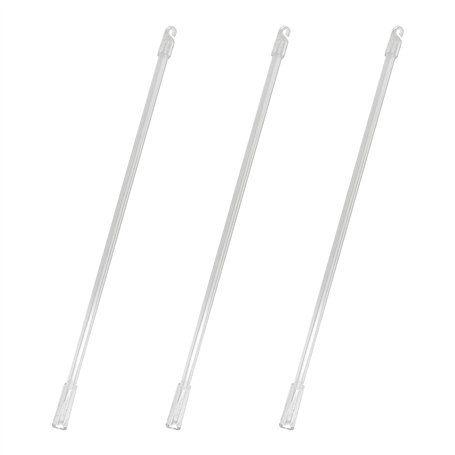 Lot de 3 tringles à rideaux de 30