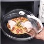BeSokar Couvercle pour micro-ondes, sans BPA, avec poignée, résistant à la chaleur jusqu'à 200 °C, protection anti-éclaboussures