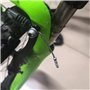Capuchons D'extrémité de Câble de Frein en Alliage D'aluminium,100Pcs Embout de Câble de Vélo Embout Gaine Fixation Câble Frein