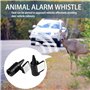YUBBYSTU 6-Pack sifflet ultrason anti gibier, Sifflets de Cerf d'Avertissement de la Faune Ultrasonique, Sifflets de Cerf Averti