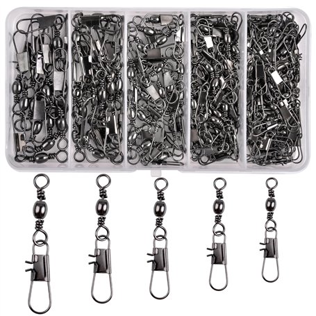 JSHANMEI Lot de 150 émerillons de pêche avec kit de pression