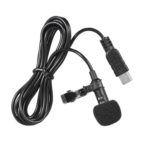 Andoer 150cm Portable Mini Clip-on Omni-Directional Stereo USB Mic Microphone pour PC Computer/pour Gopro 3 3+ 4 (# 2)