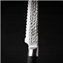 KOTAI | Couteau à Pain | Couteau Dentelé | Lame de 20 cm | Martelé et Aiguisé à la Main | Acier Inoxydable Japonais 440C Ultra-T