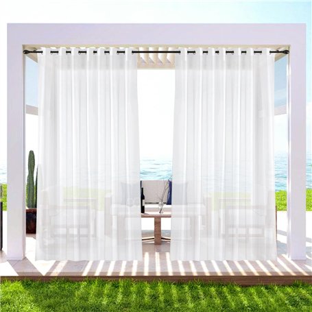 BORDEAG 2 Pièces Rideaux D'extérieur Imperméables