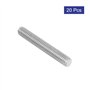 sourcing map Tige Filetée M6x45mm fileté mâle acier inoxydable 304 goujons 20pcs