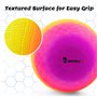 MIC MICSOA Playground Balls Kickballs 8.5" Rainbow Playground Balls pour enfants et adultes, balles de football Dodgeball, balle