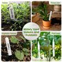 KINGLAKE 100 Pièces 15CM Etiquette Pour Plante, Suspendable Etiquettes Jardin Exterieur,Etiquettes Semis Réutilisable,Etiquette 