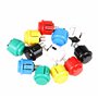 EG STARTS 2 Pièces de Kit de Jeu d'Arcade USB Pc Joystick pour Mame Jeu DIY USB Encoder + 2x 5Pin 8 Way Stick + 20 Boutons Push