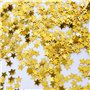 Confettis Étoilé Star Confettis pour Décorations de Mariage de Fête, 30 Grammes / 1 Once (Or)
