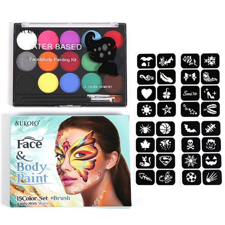 Peinture Corporelle pour Le Visage