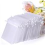 Kzouenzu 100 Pcs Sachet Organza 7 X 9cm, Pochette Cadeau En Organza, Sachets De Mariage, Pochette À Bijoux, Sachets De Lavande, 