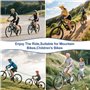 FoiiLiio Barre de Remorquage Velo,2.5m Corde de Remorquage de Vélo Rétractable,Vélo pour Enfants Corde de Remorquage pour Vélo,