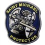Tactique Saint Michael Protégez-nous Militaire moderne Brodé Fastener à Crochet et Boucle Patch