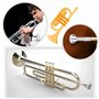 HJYDGJ Lot de 3 accessoires pour instruments de trompette en laiton 3C, 5C, 7C, Taille Instrument Accessoires Embout de trompett